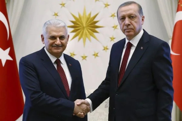 Erdoğan ve Binali Yıldırım bir araya geldi