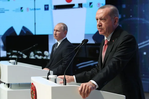 Erdoğan ve Putin'den ortak açıklama: İki liderden ticarette 100 milyar dolar sözü