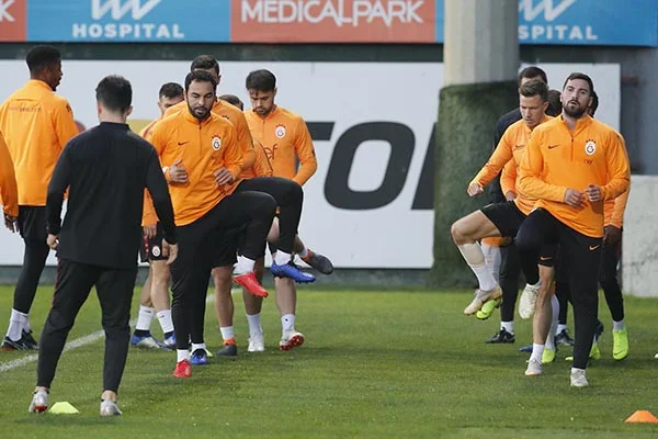Galatasaray, derbi hazırlıklarını tamamladı