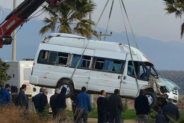 Gaziantep'te trafik kazası: 16 yaralı