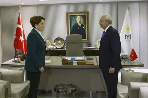Kılıçdaroğlu-Akşener görüşmesi sona erdi