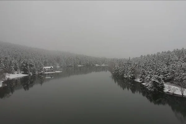 Kocaeli ve Bolu'da kar yağışı