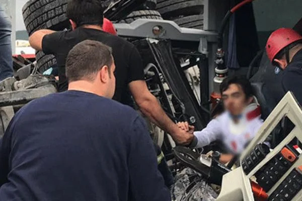 Manisa'da feci kaza!