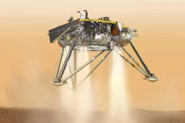 NASA'nın uzay aracı Mars'a sorunsuz indi