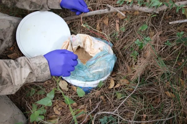 Osmaniye'de patlayıcı düzeneği ele geçirildi