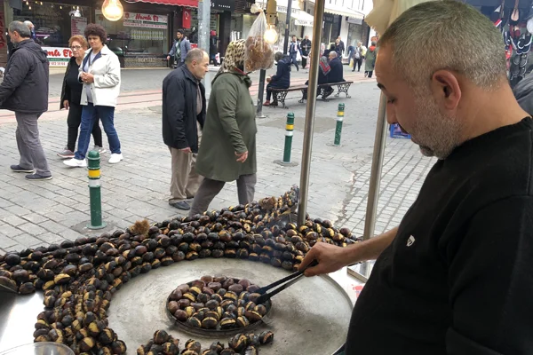 Pişmiş kestanenin fiyatı kırmızı eti geride bıraktı