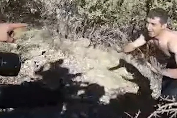 PKK'nın Gabar sorumlusunun yakalanma anı kamerada