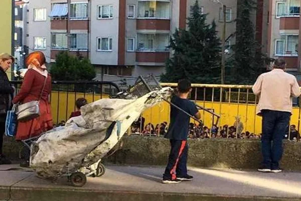Rize'de yürek burkan görüntü