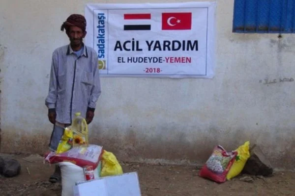 Sadakataşı'ndan Yemen'e acil yardım