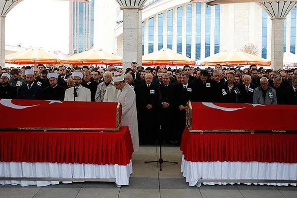 Sancaktepe şehitleri son yolculuğuna uğurlandı
