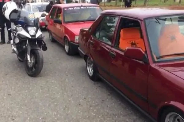 Şanlıurfa'da polis drift yapanları görünce affetmedi