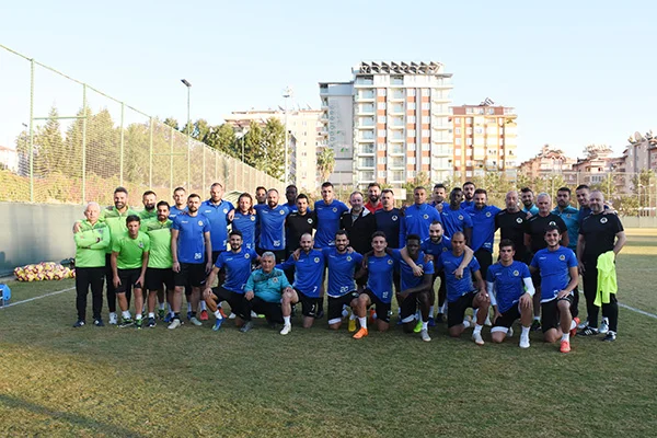 Sergen Yalçın ilk idmanına çıktı