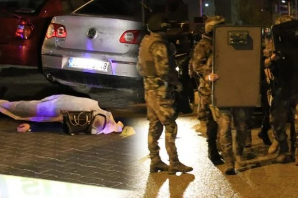 Sevgilisini vuran şahıs, özel harekat polislerinin operasyonuyla yakalandı