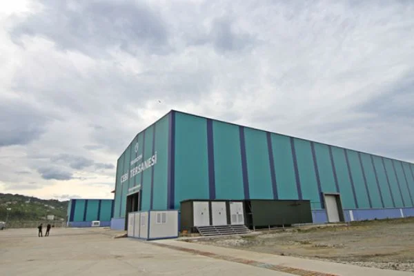 Sürmene'de 90 metrelik Ro-Ro gemisi yapılacak