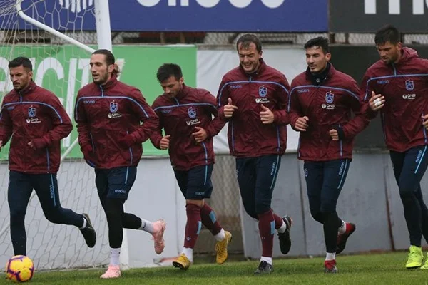 Trabzonspor'da Fenerbahçe maçı hazırlıkları
