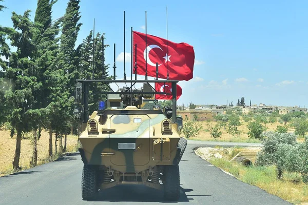 TSK ve ABD Münbiç'te üçüncü ortak devriye faaliyetine başladı