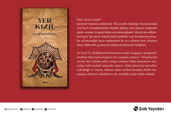 'Yer Kızıl' kitabı çıktı