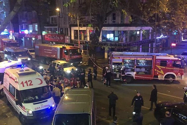 Ankara'da doğalgaz patlaması