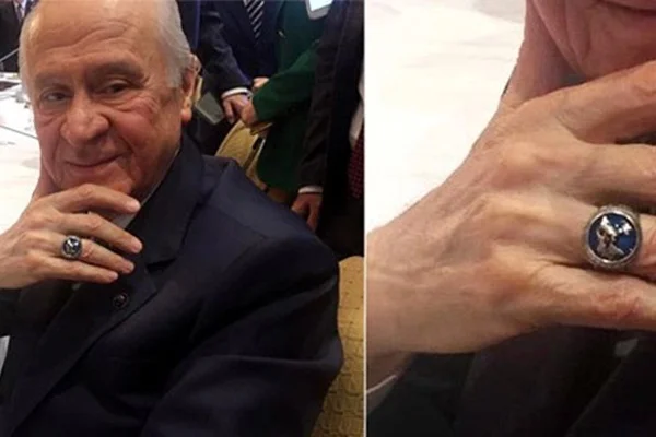 Bahçeli, yüzüğünün anlamını açıkladı