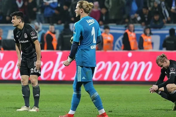 Beşiktaş'ta büyük düşüş