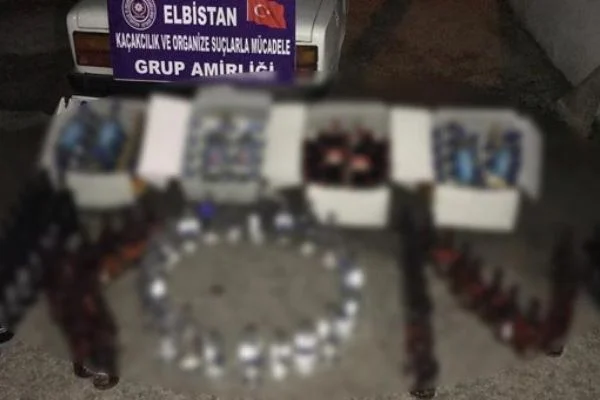 Bir araba dolusu... Hepsi ele geçirildi
