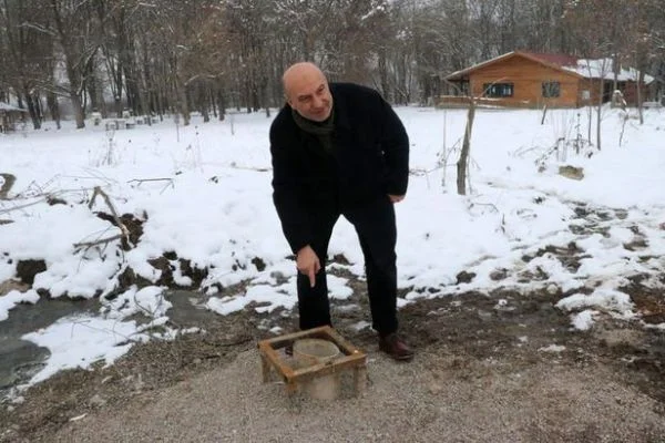 Bolu'da sondaj çalışmasında gaz çıktı