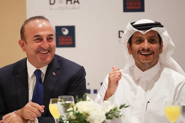 Çavuşoğlu'ndan Doha'da diplomasi trafiği