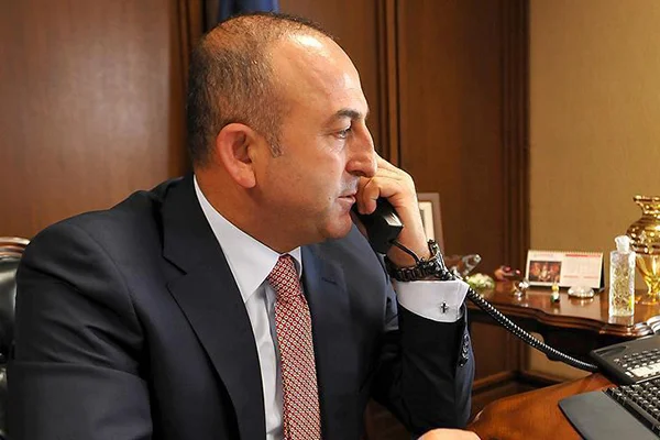Çavuşoğlu'ndan telefon diplomasisi