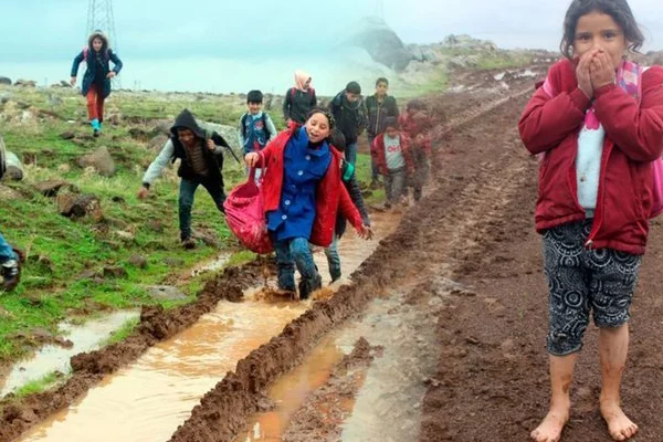 Çileli okul yolu
