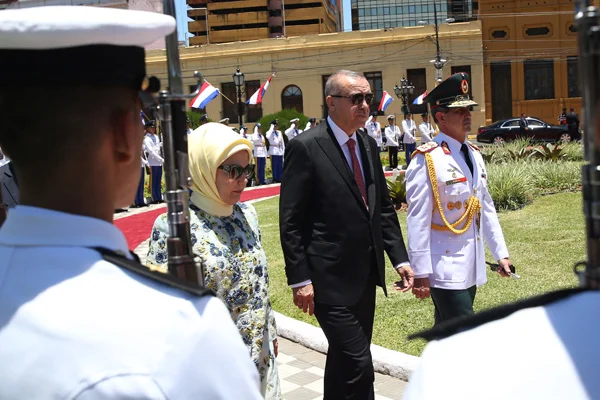 Cumhurbaşkanı Erdoğan Paraguay'da