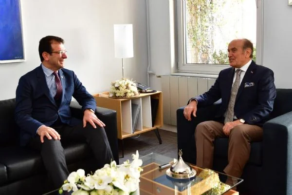 Ekrem İmamoğlu, Kadir Topbaş ile görüştü