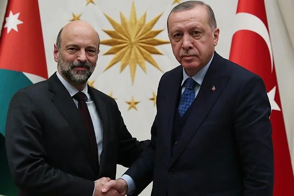 Erdoğan, Ürdün Başbakanını kabul etti