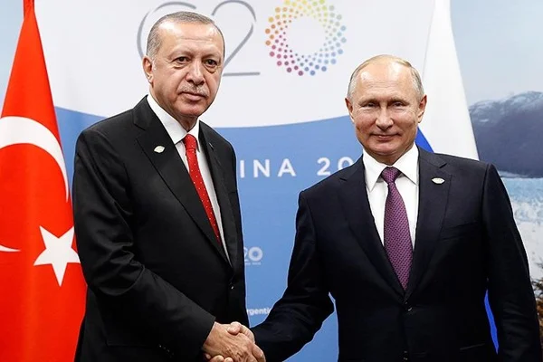 Erdoğan ve Putin bir araya geldi