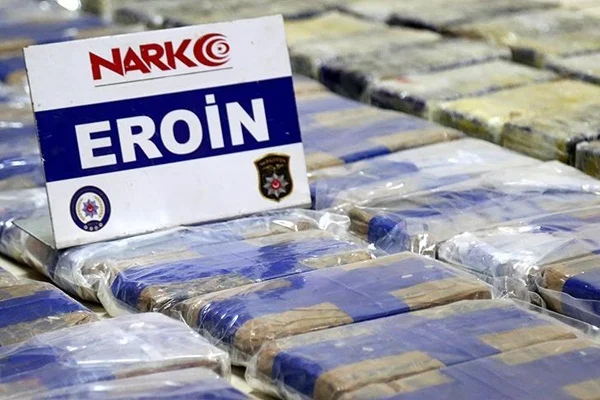 Erzincan'da 1 ton 271 kilogram eroin ele geçirildi