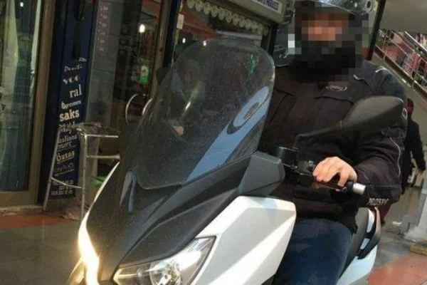 Firari FETÖ'cü öğretmen motosiklet üzerinde yakalandı