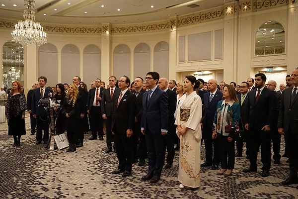 İmparator Akihito'nun doğum günü onuruna resepsiyon düzenlendi