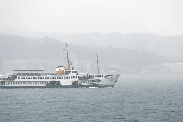 İstanbul'da bazı vapur seferleri iptal edildi