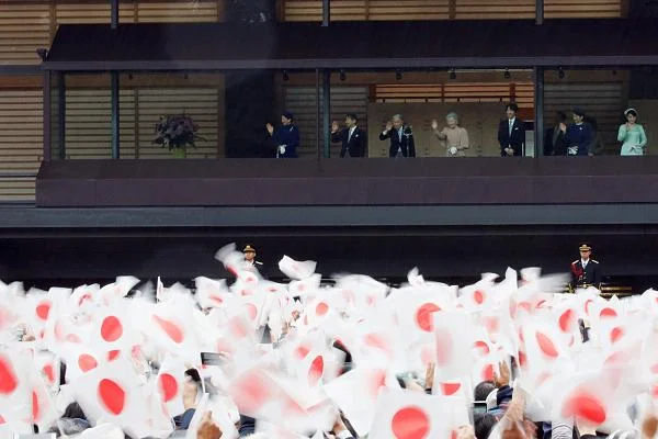 Japon İmparatoru Akihito'nun doğum gününe rekor katılım