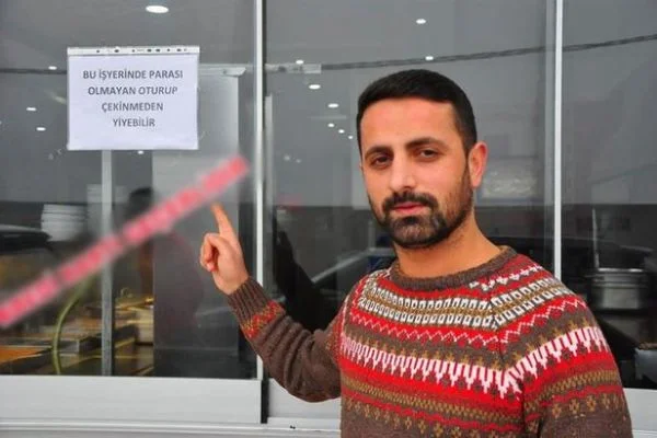 Manisa'daki bu lokantada kimseden hesap istenmiyor
