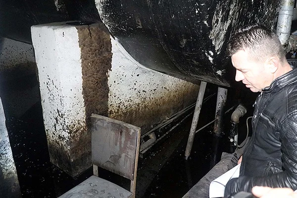 Melen Çayı'na karışan flor temizleniyor