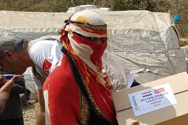 Sadakataşı Derneği'nden Yemen'e yardım