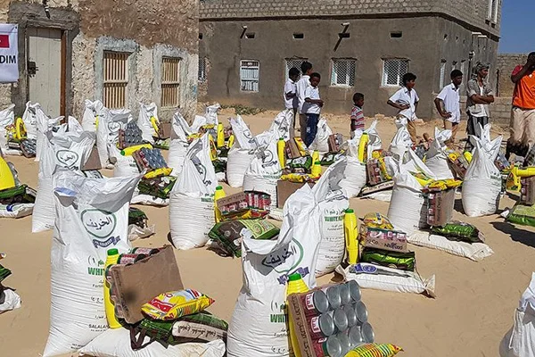 Sadakataşı yardım ekibi Yemen'de