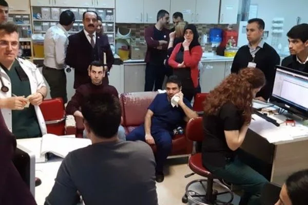 Siirt'te doktora saldıran hasta yakını gözaltında