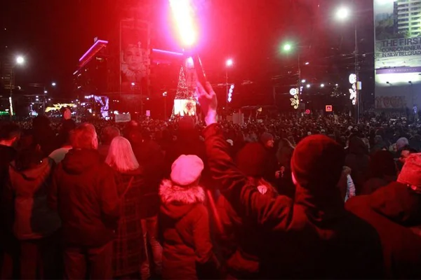 Sırbıstan'da hükümet karşıtı protesto