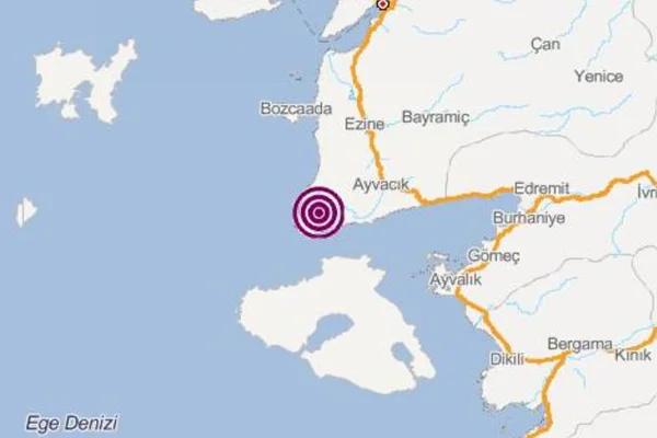 Son dakika... Çanakkale'de deprem