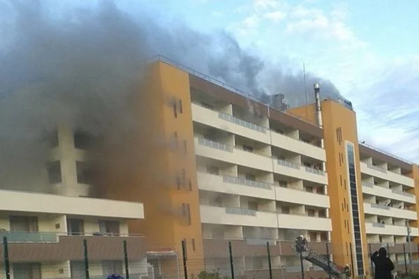 Termal otelde yangın