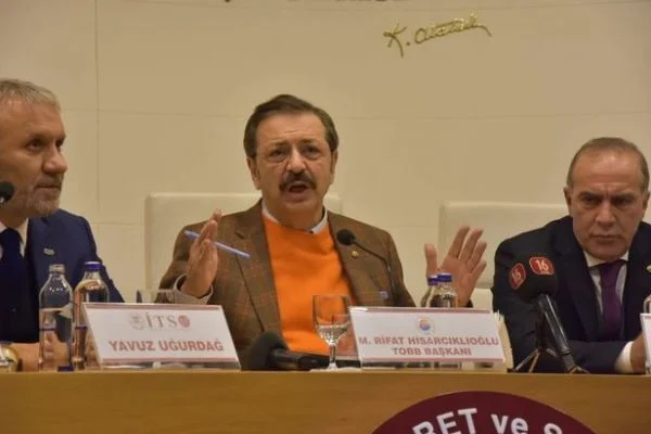 TOBB Başkanı Hisarcıklıoğlu: Alacak sigortası yürürlüğe giriyor