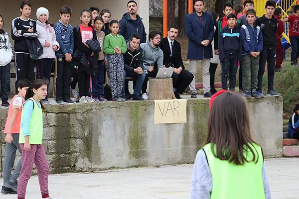 VAR okul turnuvasına da girdi