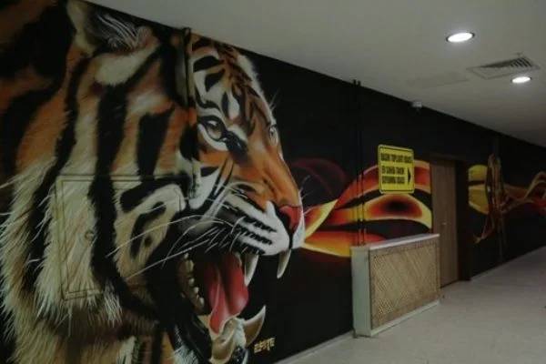 Yeni Malatyaspor'un stadı graffiti ile süsleniyor