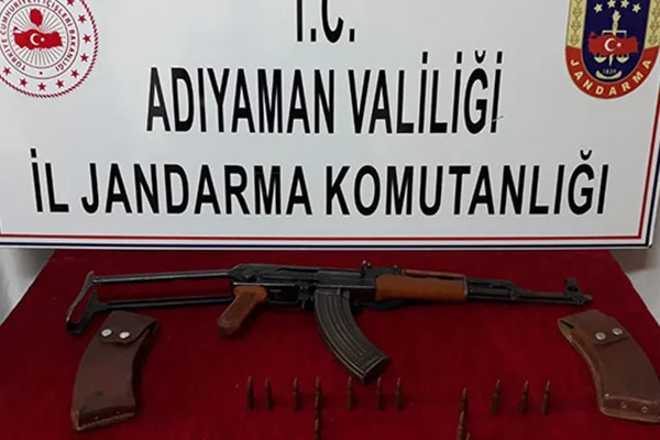 Adıyaman'da uzun namlulu silah ele geçirildi